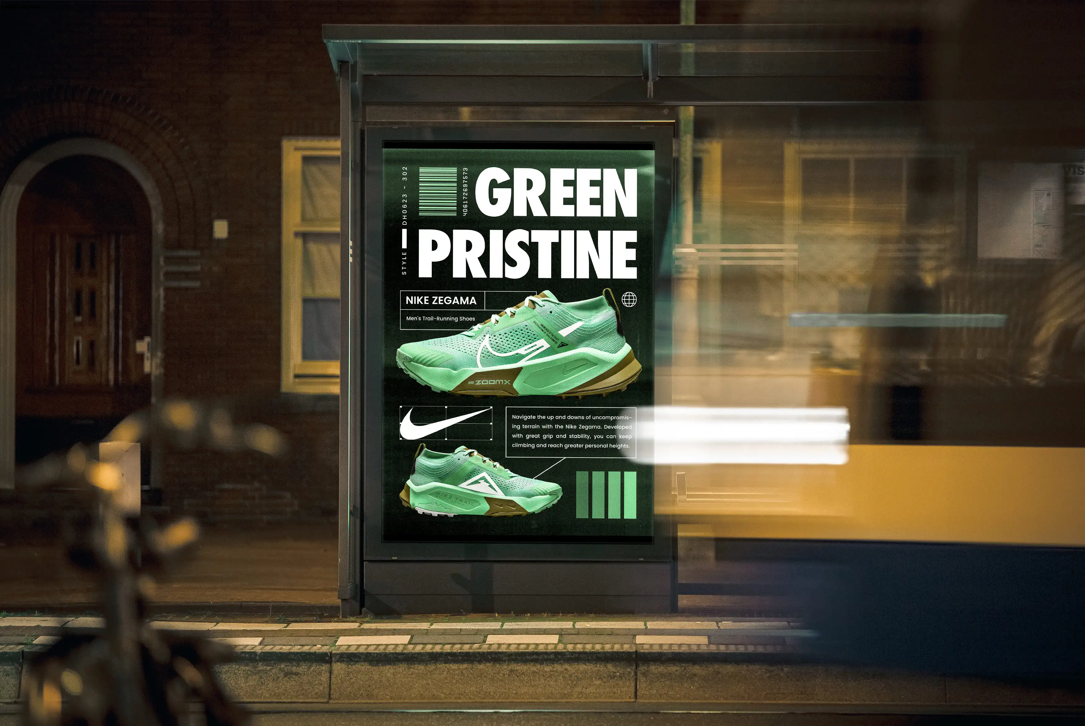 Nike Trail Outdoor Advertisement